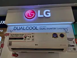 PROMO CICILAN BUNGA 0% AC LG INVERTER T05EV5