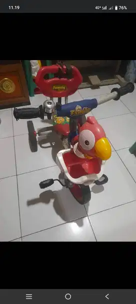 Jual sepeda roda tiga merk family