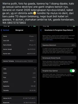 Iphone 13 128gb starlight ibox PA/A