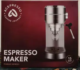 Espresso Maker Acepresso 15 Bar - Bisa Latte & Cappuccino