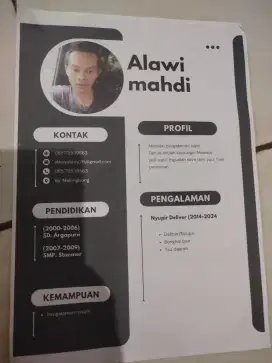 Yth/bapak/ibu pimpinan perusahaan saya ingin melamar pekerjaan driver