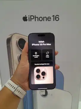cicilan bunga mulai 0% untuk iphone 16 pm