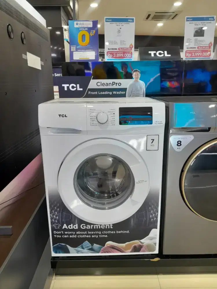 MESIN CUCI TCL 7KG KREDIT BISA SYARAT HANYA KTP