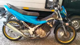 Satria Fu 150 biru
