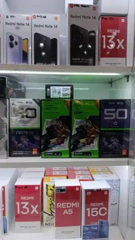 Infinix note 50 pro, redmi note 14 pro+ ready semua