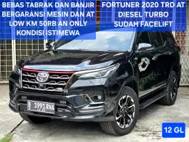 Toyota Fortuner 2020 TRD Facelift AT Diesel Model 2021 G 2022 GR Vrz