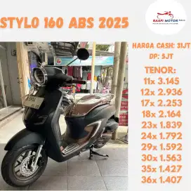 STYLO 160 ABS 2025 MOKAS BERKUALITAS & BERGARANSI CASH/KREDIT