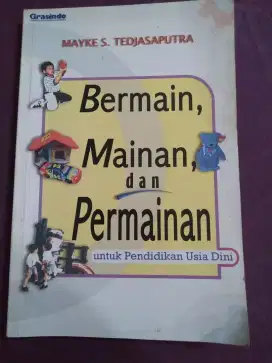 Dijual buku pendidikan Usia dini