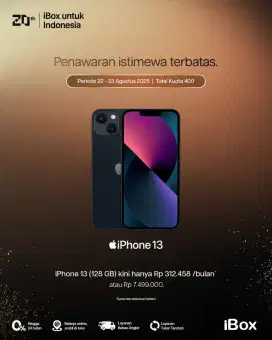 Cicilan iPhone 13 murah