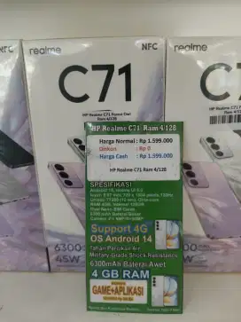 REALME C71 RAM 4/128