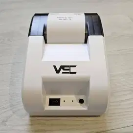 printer thermal 58mm cetak struk merk VSC 58BT white BARU