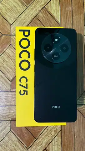 POCO C75 6/128 GARANSI RESMI