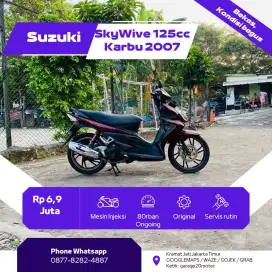 Suzuki Skywave 125cx Karbu Tahun 2007