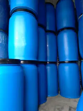 Gentong Drum biru 300liter