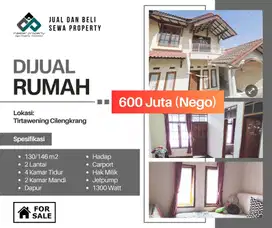 Rumah di Komplek Tirtawening Cibiru – Harga Terjangkau, Bebas Banjir