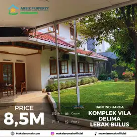 Rumah Dijual Banting Harga LT 500 Di Komplek Vila Delima Lebak Bulus