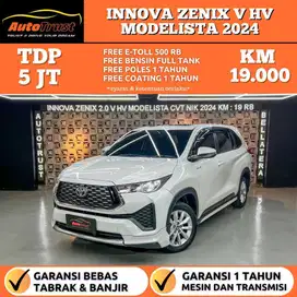 TDP 5 JUTA Toyota Innova Zenix 2.0 V Hybrid Modelista Cvt A/T Nik.2024