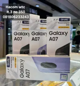 Samsung A07 4+4/64 Baru Garansi resmi