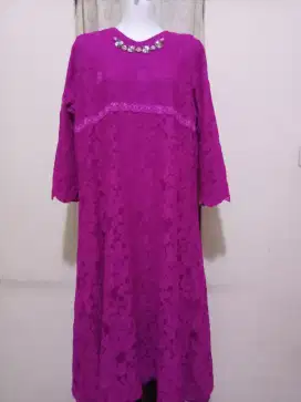 Gamis mewah full brukat