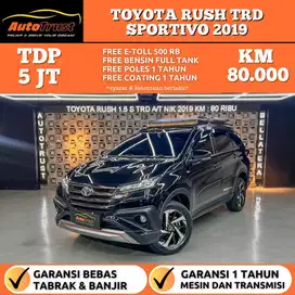 TDP 5 JUTA TOYOTA RUSH 1.5 TRD SPORTIVO 7 SEATER A/T NIK.2019/DAVID