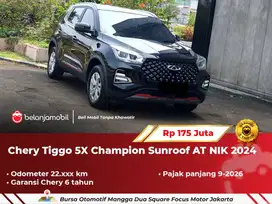 [ GARANSI CHERY 6TH ] Chery Tiggo 5X 5 X Champion Sunroof AT 2024 2025