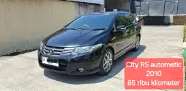 Honda City RS autometic 2010, 85ribu kilometer