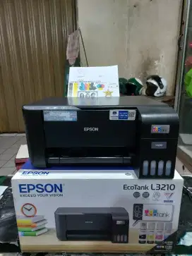 EPSON L3210 FULLSET LIKE NEW TOTAL COUNTER RENDAH NEGO