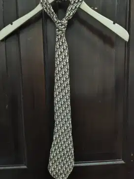 Christian Dior Brown Oblique Tie original authentic