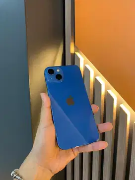 Iphone 13 256Gb warna blue sec resmi beacukai