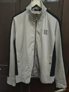 Burberry Black Label Grey Zip Tracktop Flag logo original authentic