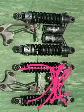 Shock zyper original copotan dan postep zx 1500 original copotan