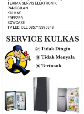 Servis panggilan kulkas freezer tv LED dll