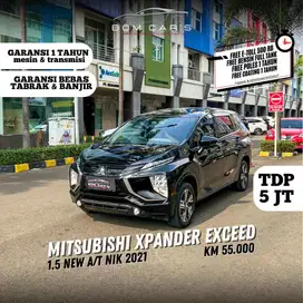 TDP 5 JUTA MITSUBISHI XPANDER 1.5 NEW EXCEED A/T NIK.2021