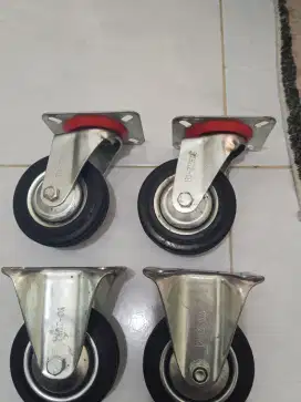 Roda troli 1 set baru