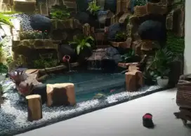 Tukang kolam koi