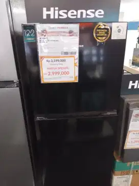 HISENSE REFRIGERATOR 2 DOORS 240L