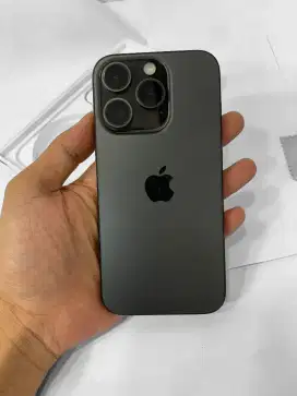 iPhone 15 Pro 128GB Black titanium iBox Resmi