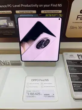 Oppo find N5 16gb + 512gb