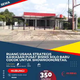 Ruang Usaha Strategis Kawasan Pusat Bisnis Solo Baru
