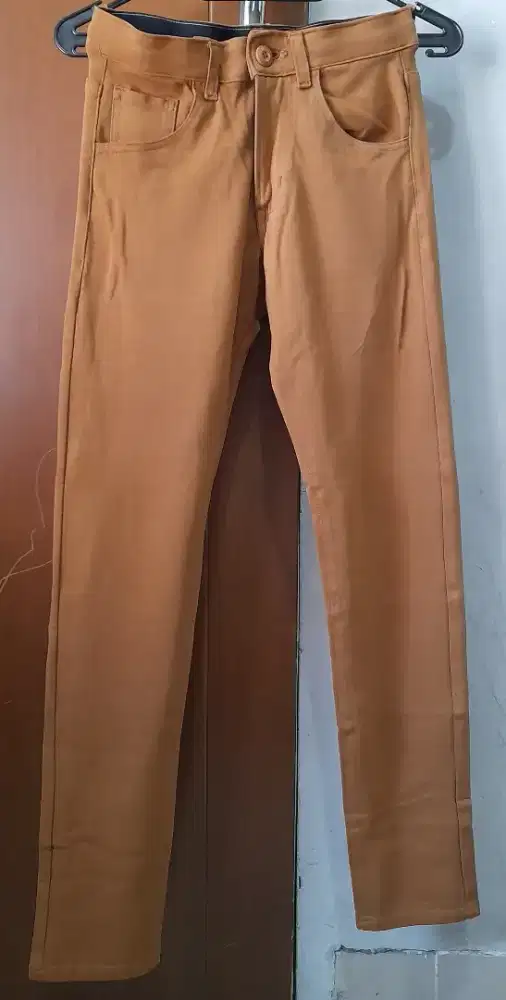 Celana Pria Slim Fit Burberry