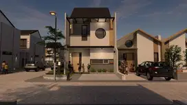 Rumah Mewah 2 Lantai Cukup 3 juta aja New Aledea hills Prana Sukabumi
