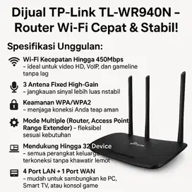 ROUTER WIFI - TP-Link TL-WR940N