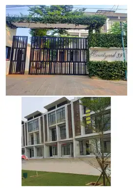 Dijual Rumah Courtyard39 Fully Furnished Bebas Banjir Hadap Utara