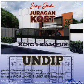 JUAL KOST MODERN,SHM,TERDEKAT STRATEGIS LOKASI RIIL RING 1 UNDIP SMG