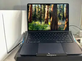 Macbook Air M2 13 inch 2022 8/256 Normal Midnight Fullset Original