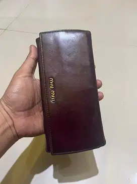 Original dompet miu miu italy