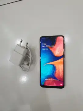 Samsung A20 3/32 hp+cas mulus lengkap