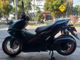 (DP 500 Rb)‼️ Yamaha Aerox S ABS Keyless Connected Hitam 2021