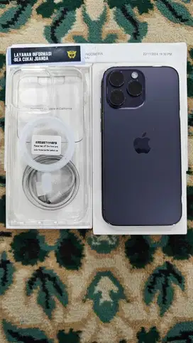 Iphone 14 promax 256gb regist beacukai