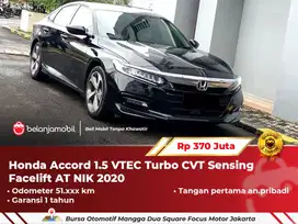 [ GARANSI 1TH ] Honda Accord 1.5 VTEC Turbo CVT AT Hitam 2020/2021